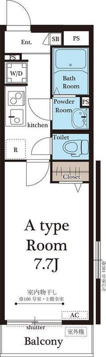 リブリ・IN 川口の間取り
