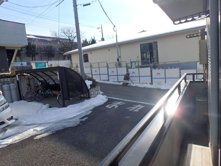 オリーブステージB棟102号室の外観