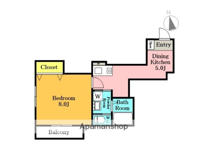 クレイブ川口の間取り
