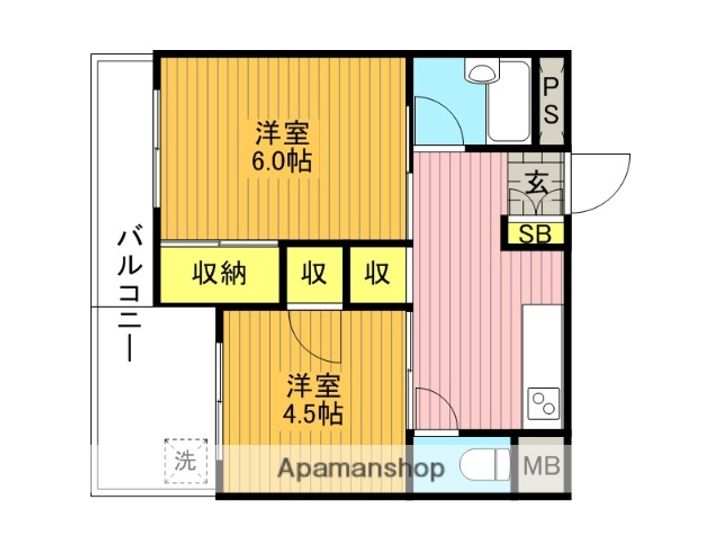 ドムスアルバ702の間取り
