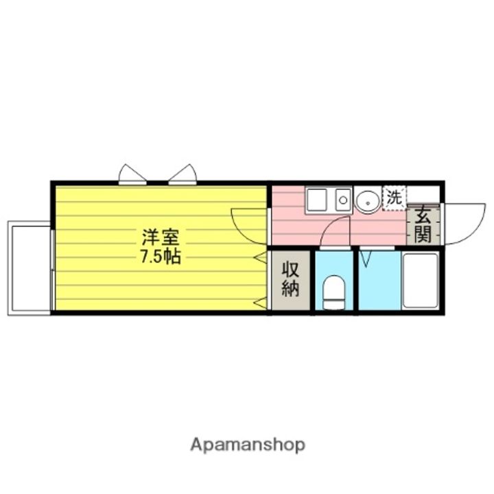 グリーンパレス202の間取り