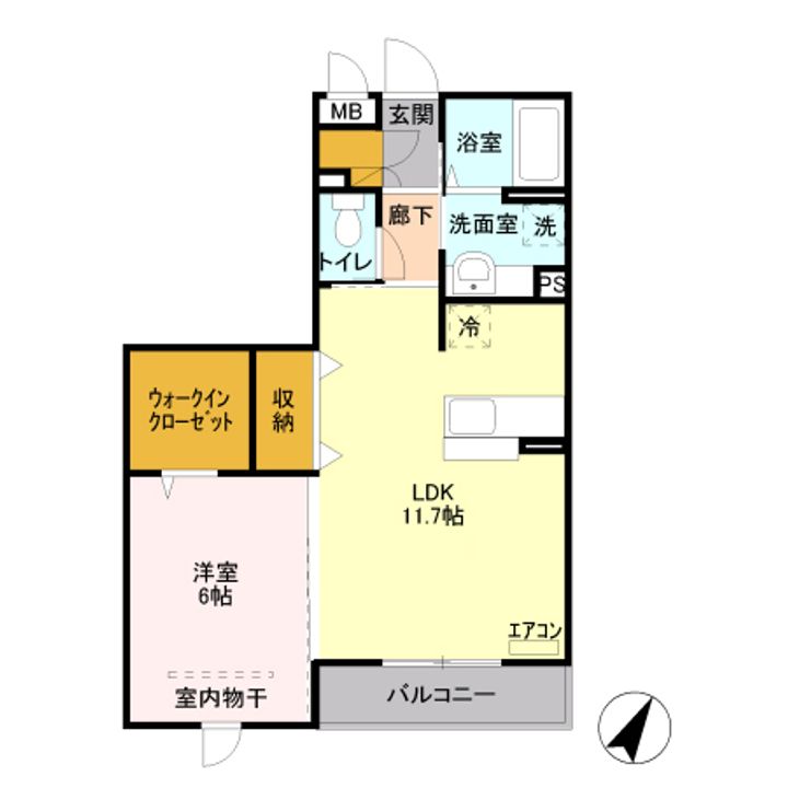 シャルマンの間取り