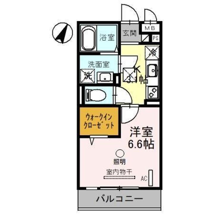 サンセール氷川の間取り