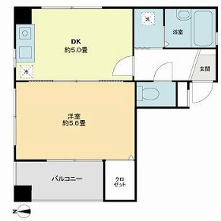 コンフォールハイムの間取り