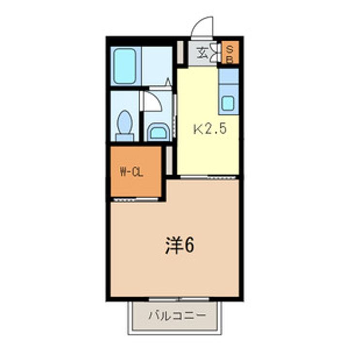 GRANCEED KOMIYAの間取り