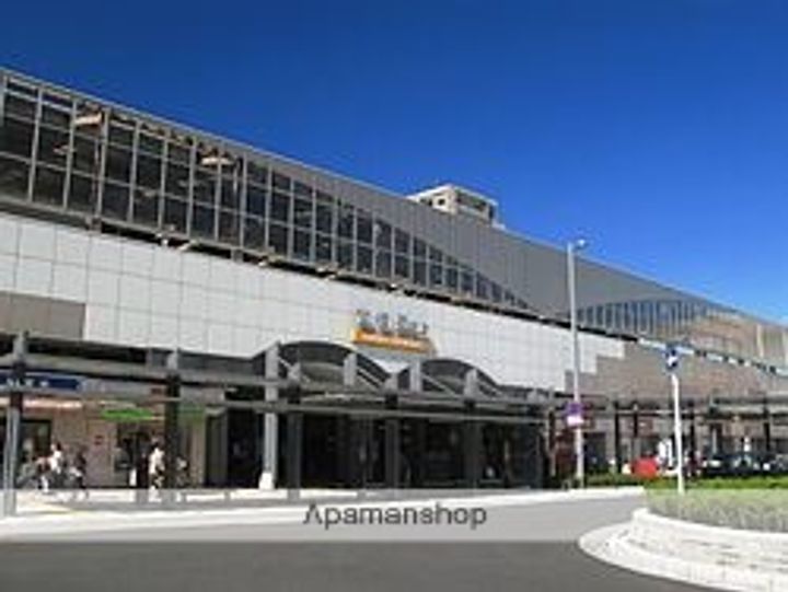 埼玉県越谷市越ヶ谷3丁目の賃貸アパートの周辺