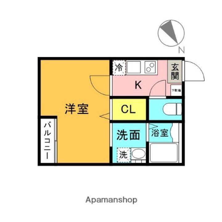 FREESIA COURTの間取り