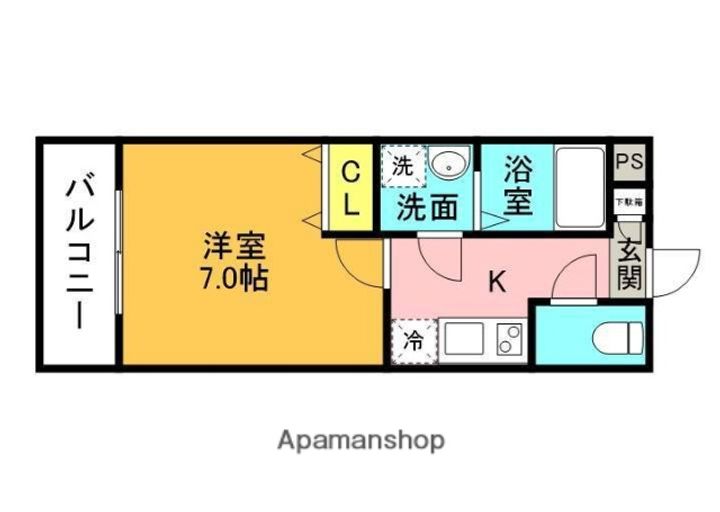 ジーメゾン大宮吉野町の間取り
