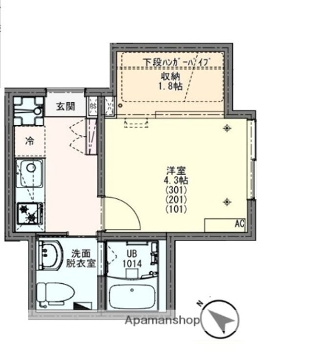 KEIAI RESIDENCE宮原の間取り