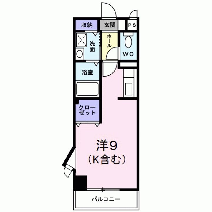 ジュネス4の間取り