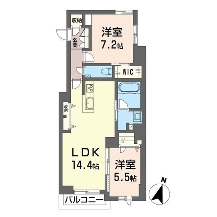 カンパーナ プリータの間取り
