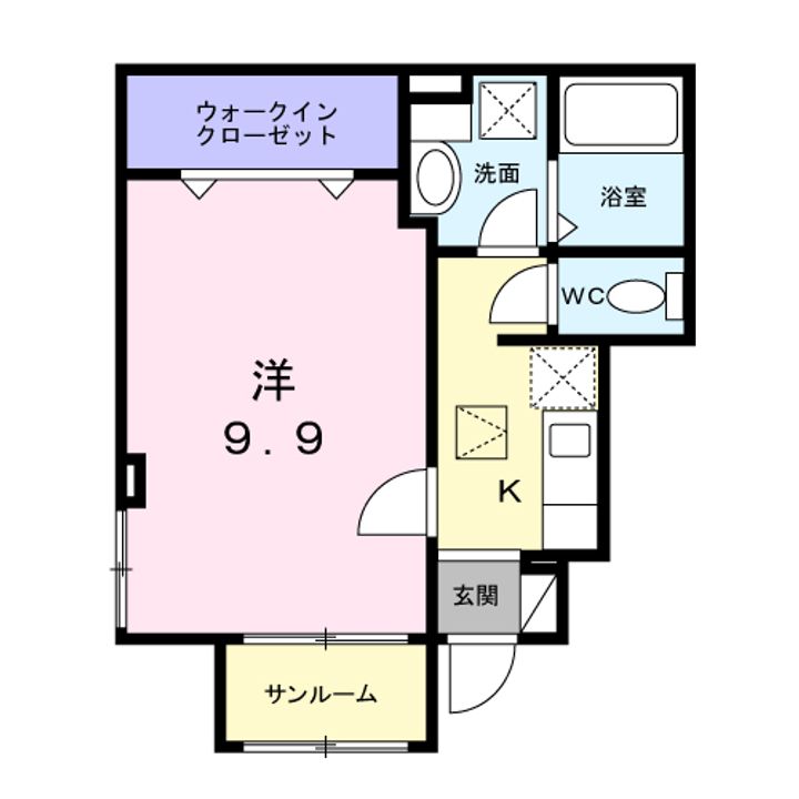 ヴィラ・アルモニアの間取り