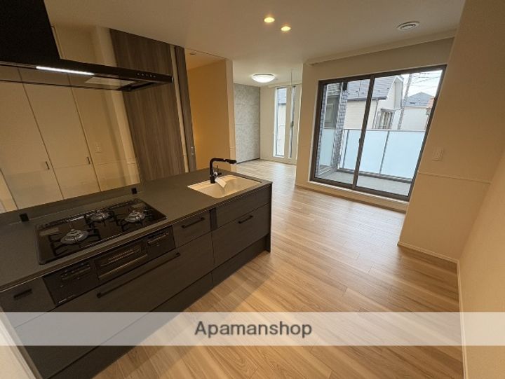 カーサ ビアンカ ブルーの居間