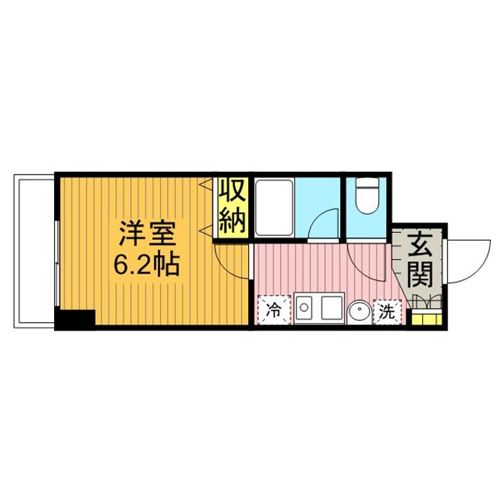 ソレアード・シンコの間取り