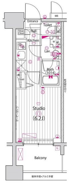 埼玉県川口市並木3丁目の賃貸マンションの間取り