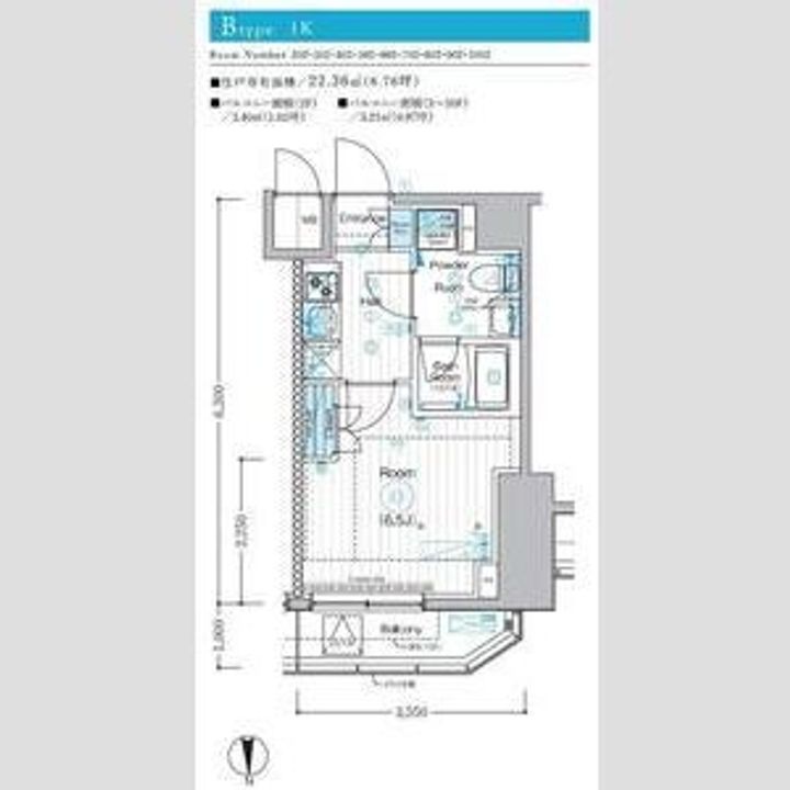 MAXIV西川口TREの間取り