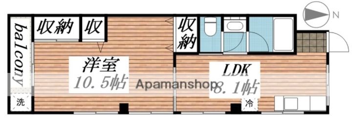 レジデンス上青木西の間取り