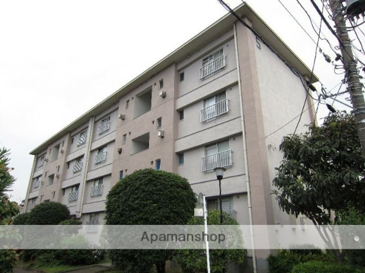 浦和栄和団地5号棟の外観