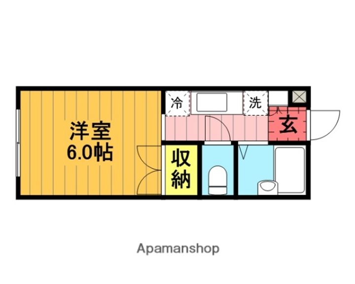 宮田ハイツの間取り