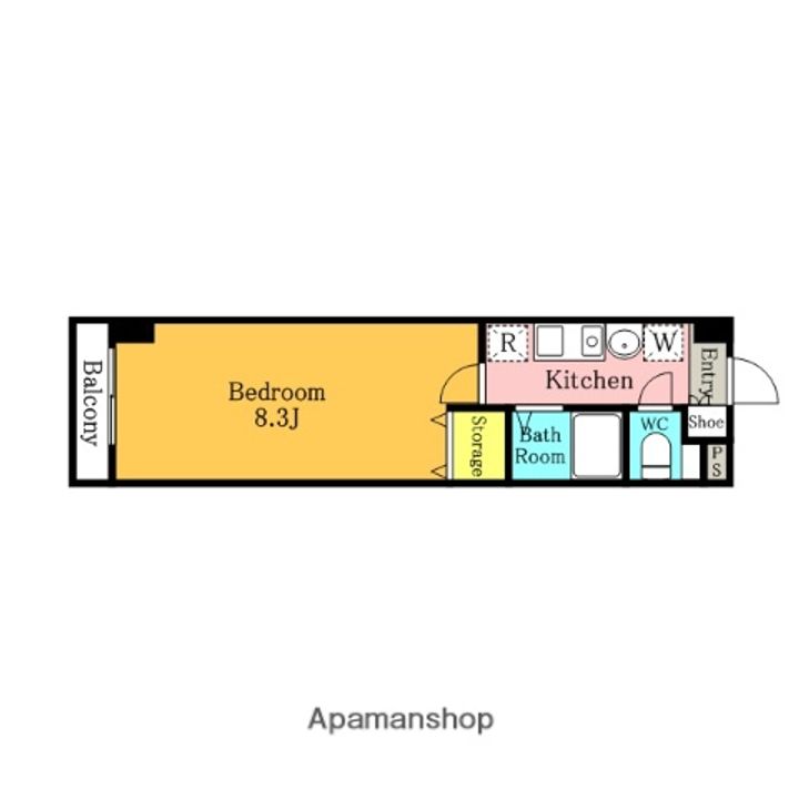 キングフィールズ皇輝101の間取り