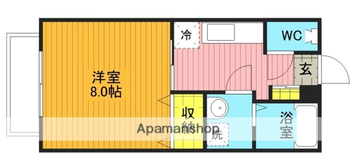 アヴニール103の間取り
