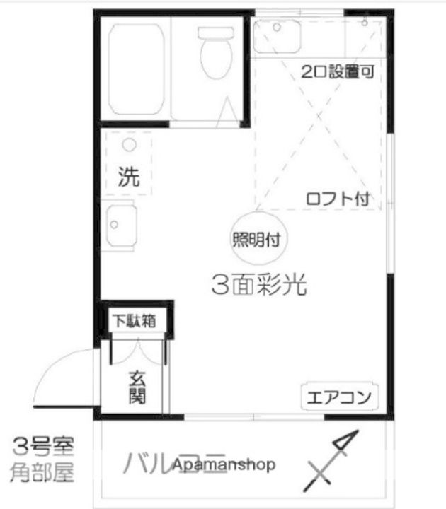 アネックスⅠの間取り