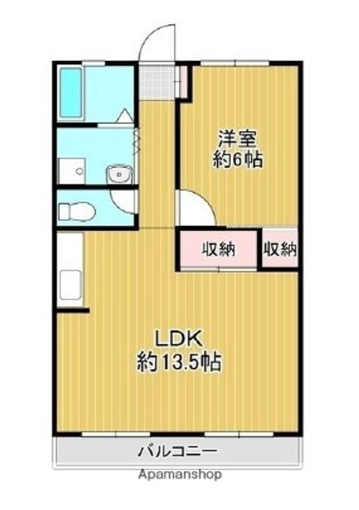 埼玉県さいたま市緑区大字中尾の賃貸マンションの間取り