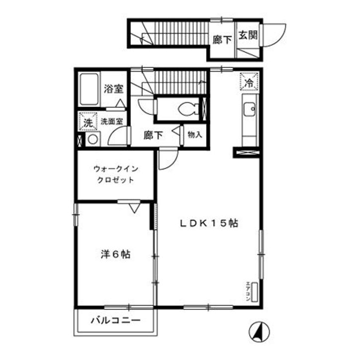 ボナールピアの間取り