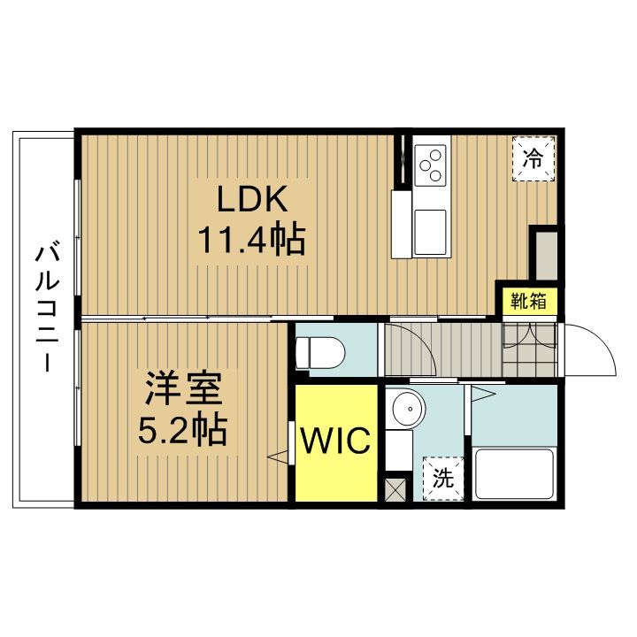 VILLA GARLAND COURTの間取り