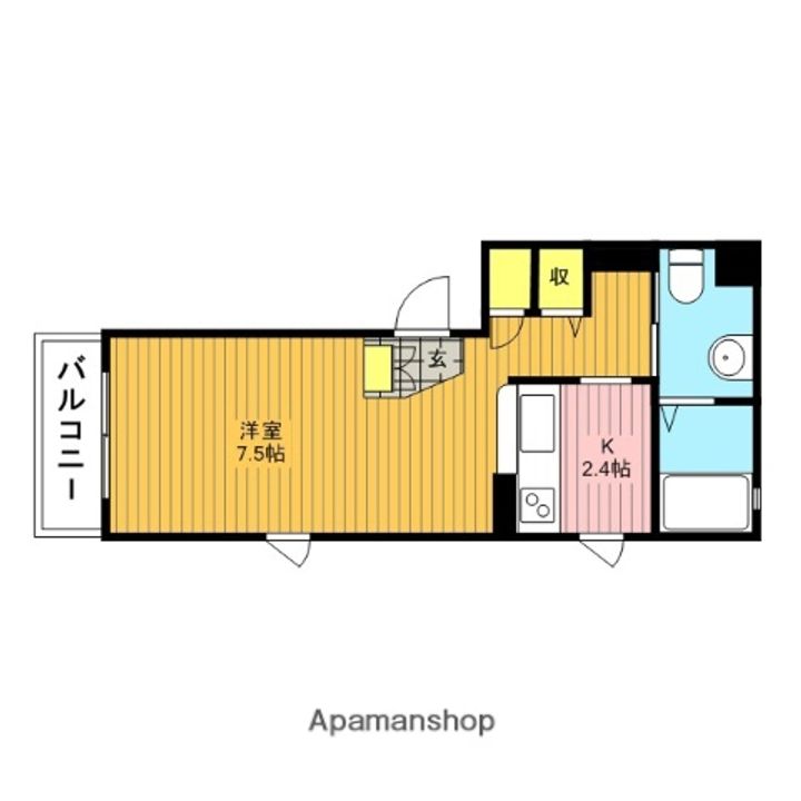 ソフィテルの間取り