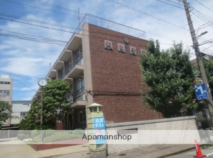 塚越神社荘の周辺