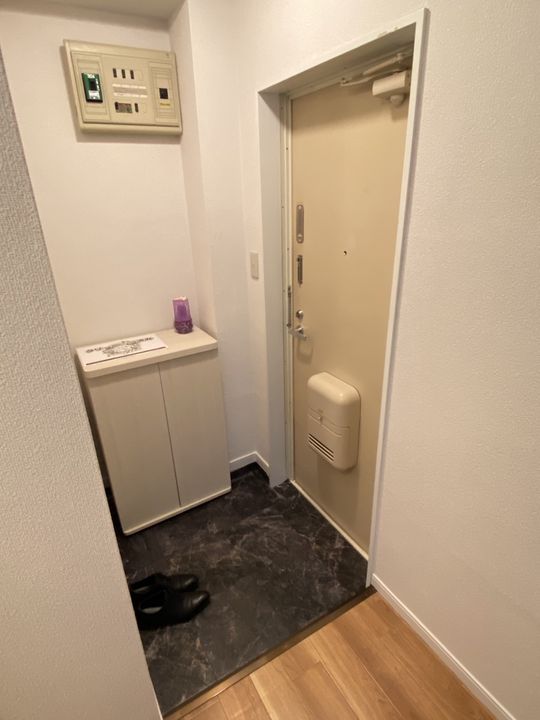 アルファステージⅠ202の玄関