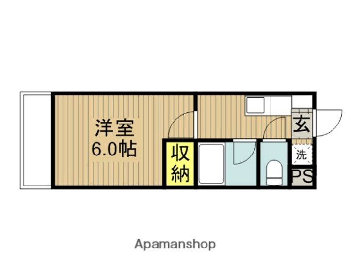 蕨プラザK105の間取り