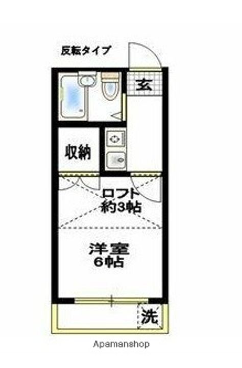 ロジュモン蕨201の間取り