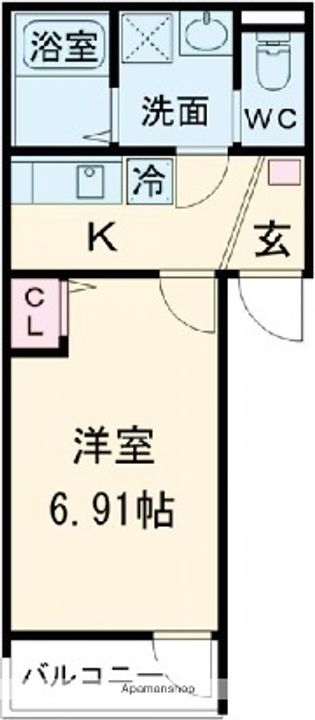 GRADUS西大宮の間取り