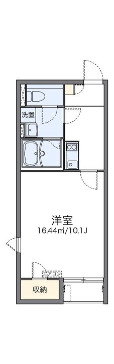レオネクストクラージュ日進の間取り