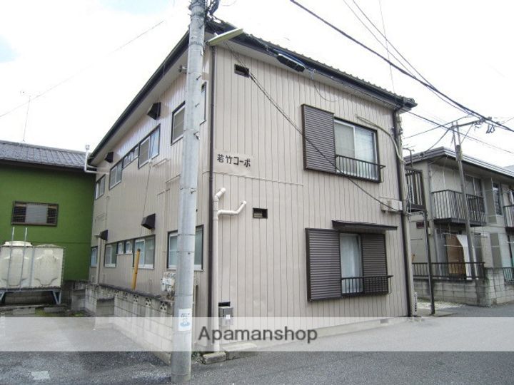 若竹コーポ201の外観