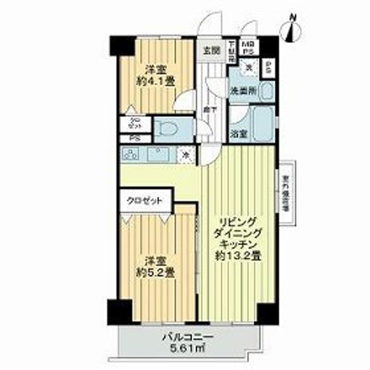 ライオンズガーデン大宮日進第2の間取り