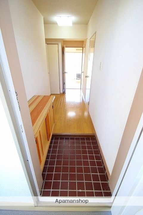 志木ハイムの玄関