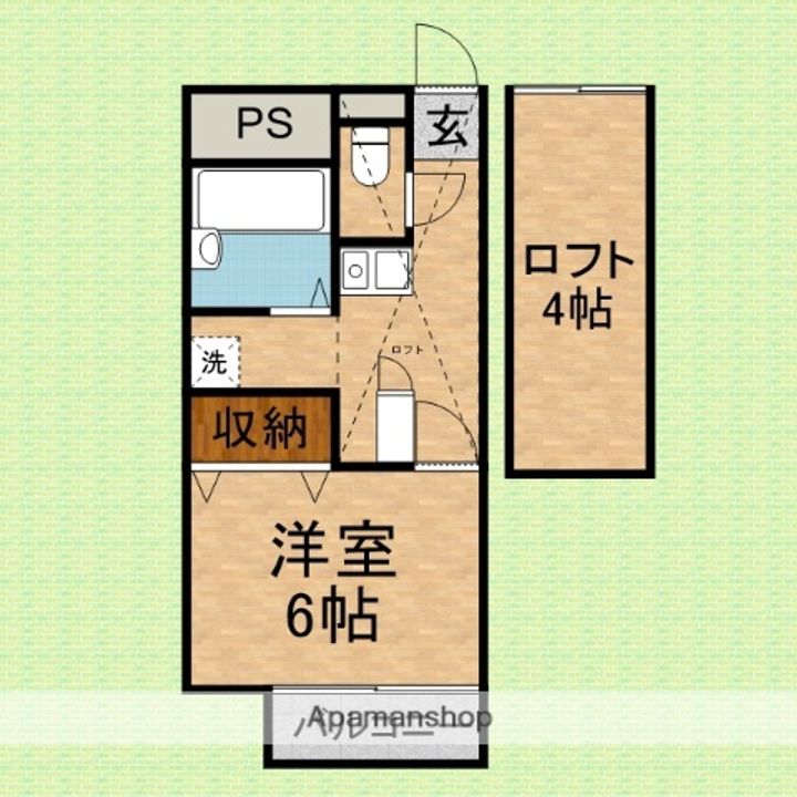 プレステージAの間取り