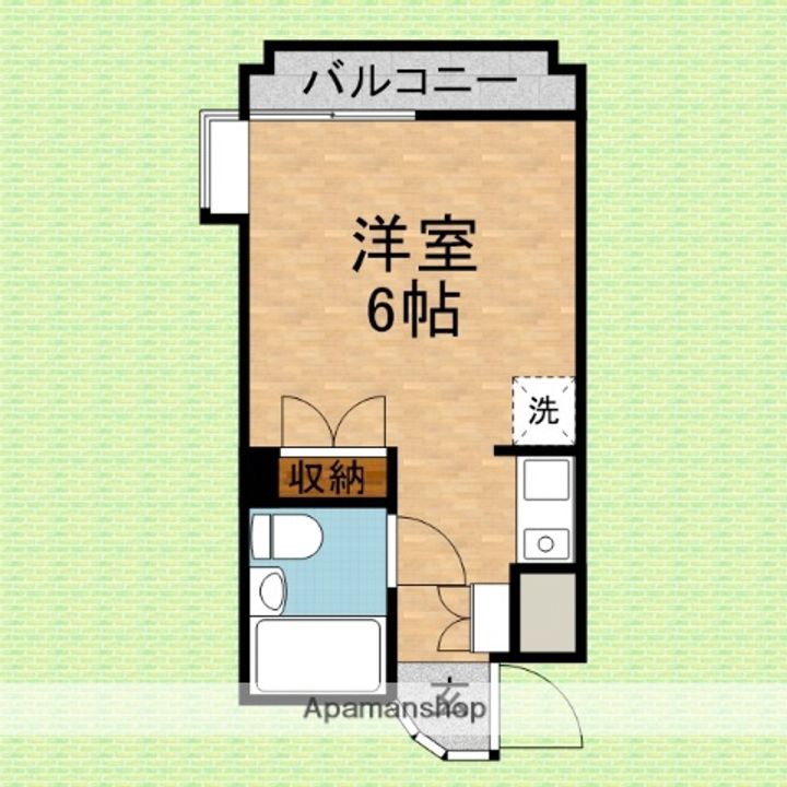 BRB志木マンション405の間取り