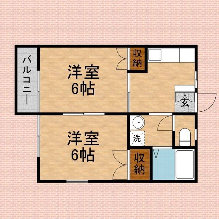 パルハイム志木101の間取り