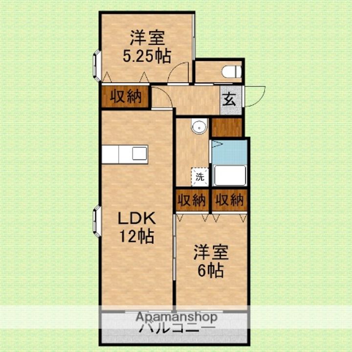 スカイヒルズの間取り