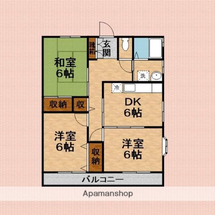 ウェルネスの間取り