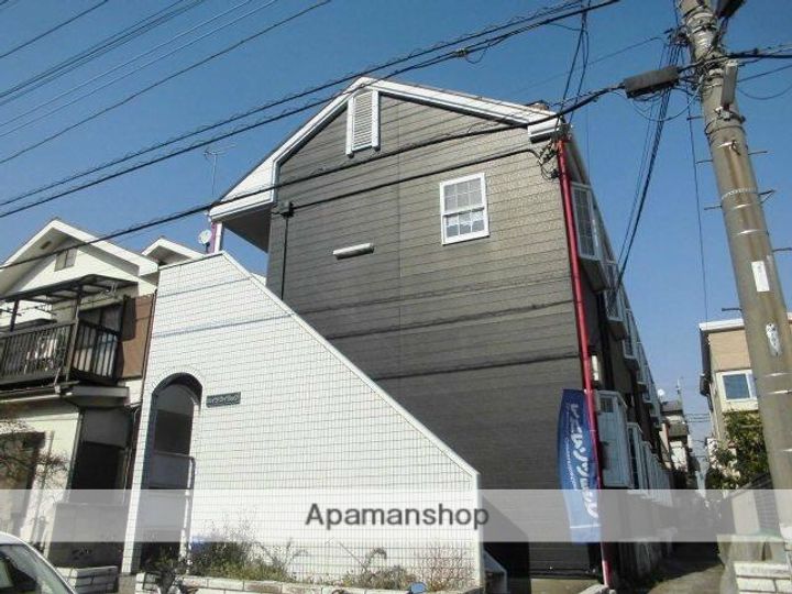 埼玉県川越市諏訪町の賃貸アパートの外観