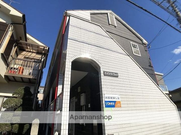 埼玉県川越市諏訪町の賃貸アパートの外観