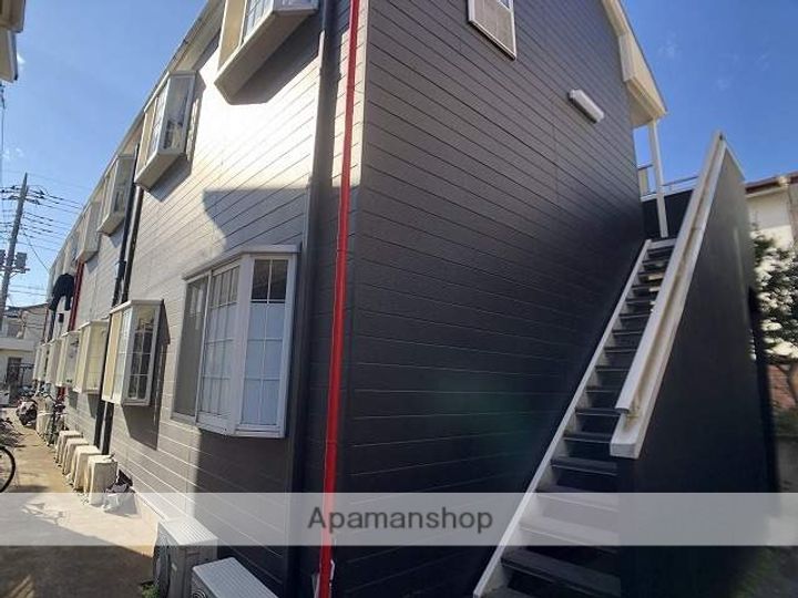 埼玉県川越市諏訪町の賃貸アパートの外観