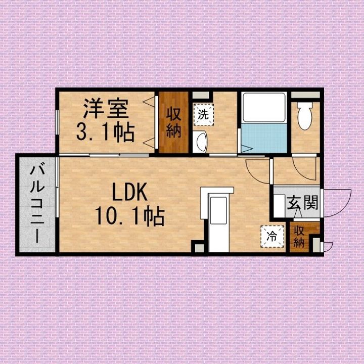 パナホーム仙元の間取り