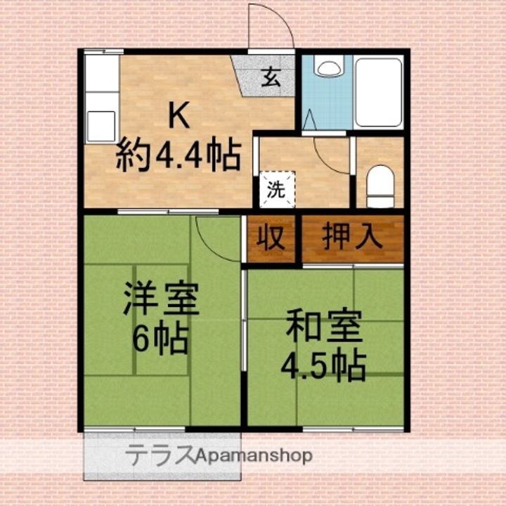 カーサ・マローネの間取り