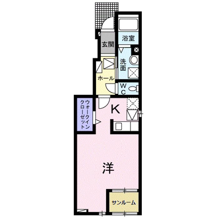 プラシードUⅡの間取り